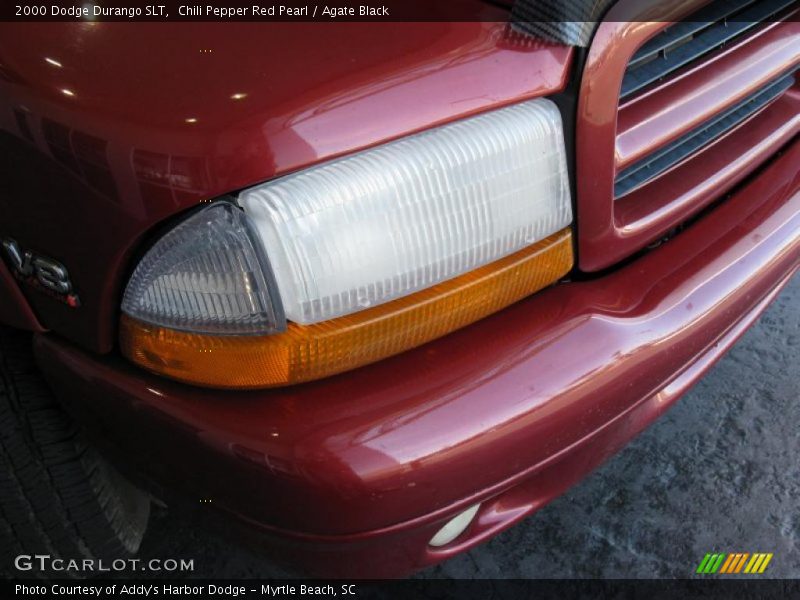 Chili Pepper Red Pearl / Agate Black 2000 Dodge Durango SLT