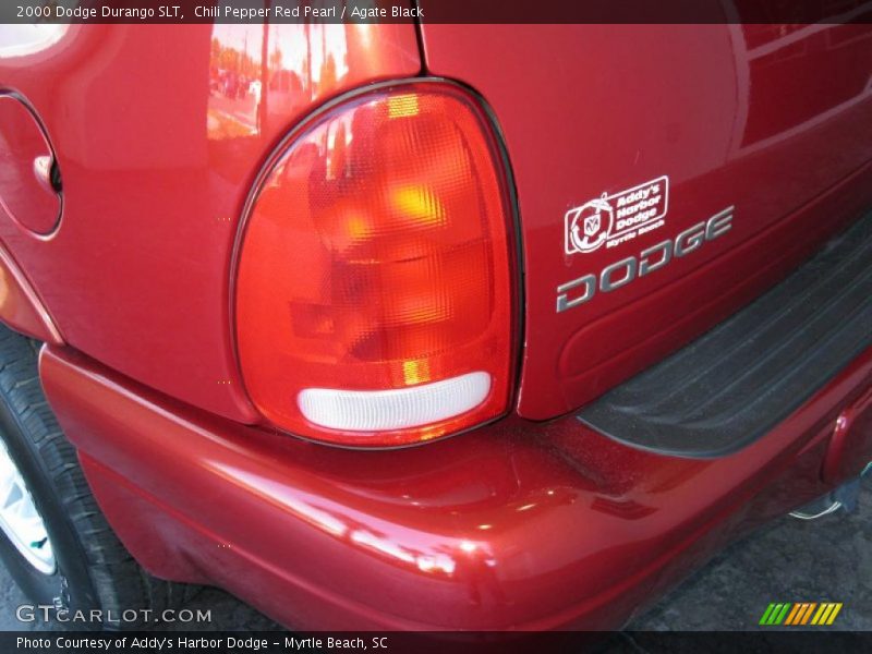 Chili Pepper Red Pearl / Agate Black 2000 Dodge Durango SLT