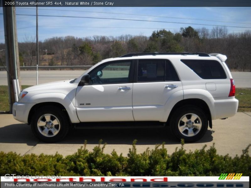 Natural White / Stone Gray 2006 Toyota 4Runner SR5 4x4