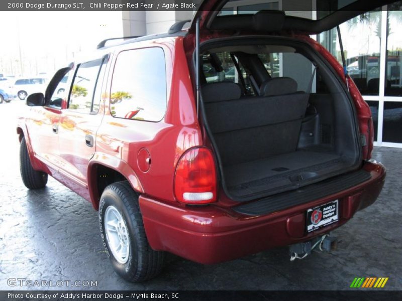 Chili Pepper Red Pearl / Agate Black 2000 Dodge Durango SLT