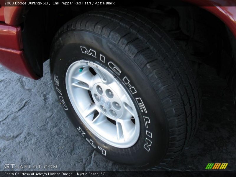 Chili Pepper Red Pearl / Agate Black 2000 Dodge Durango SLT
