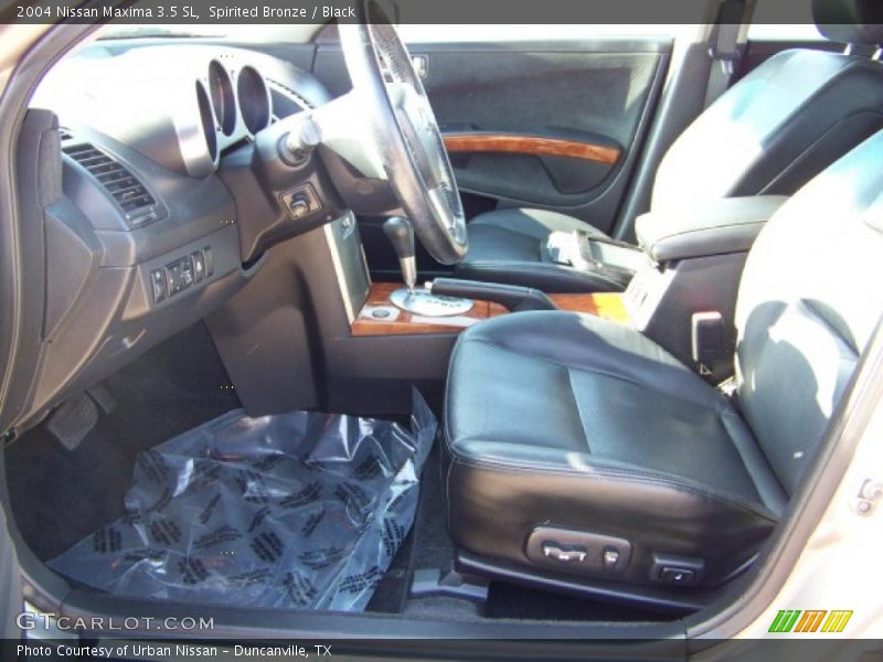 Spirited Bronze / Black 2004 Nissan Maxima 3.5 SL