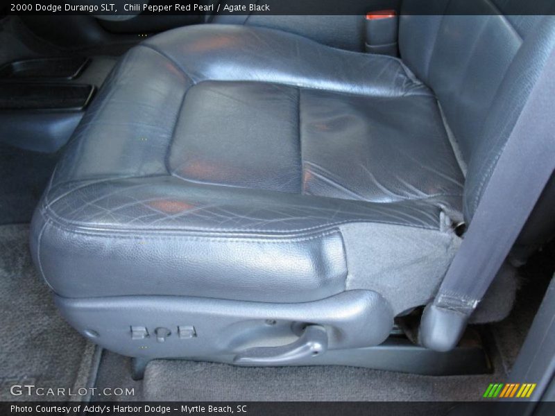 Chili Pepper Red Pearl / Agate Black 2000 Dodge Durango SLT