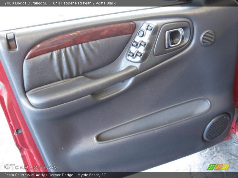 Chili Pepper Red Pearl / Agate Black 2000 Dodge Durango SLT
