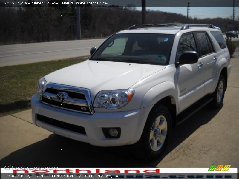 Natural White / Stone Gray 2006 Toyota 4Runner SR5 4x4