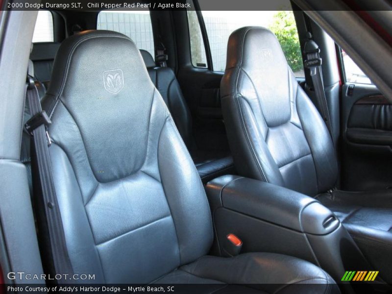 Chili Pepper Red Pearl / Agate Black 2000 Dodge Durango SLT