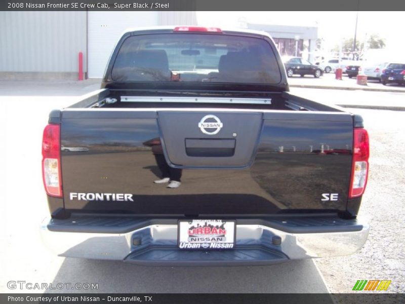 Super Black / Steel 2008 Nissan Frontier SE Crew Cab