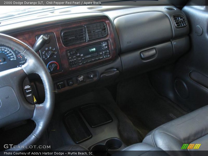 Chili Pepper Red Pearl / Agate Black 2000 Dodge Durango SLT