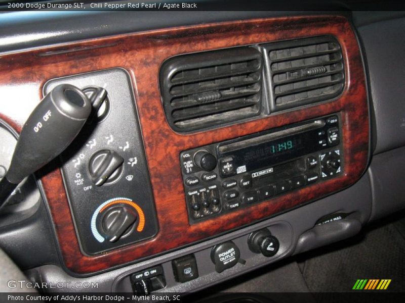 Chili Pepper Red Pearl / Agate Black 2000 Dodge Durango SLT