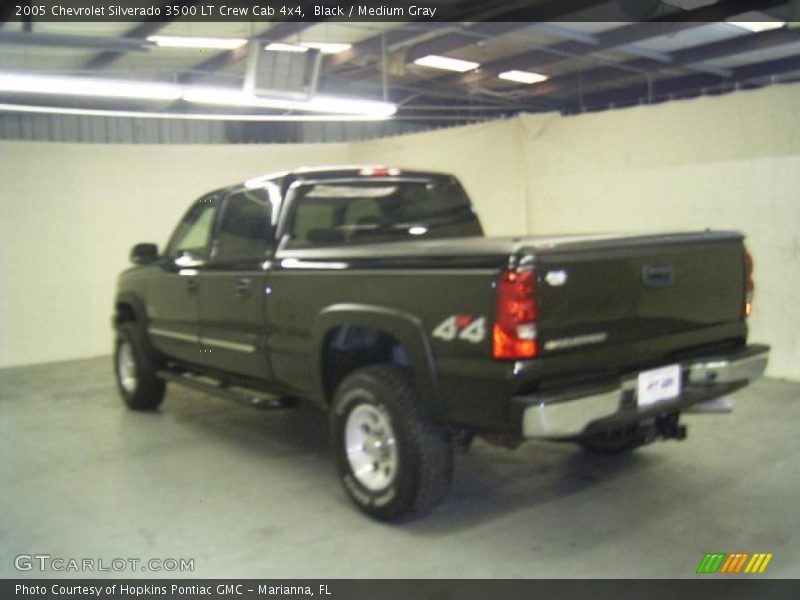 Black / Medium Gray 2005 Chevrolet Silverado 3500 LT Crew Cab 4x4