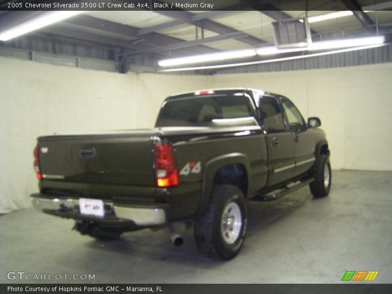 Black / Medium Gray 2005 Chevrolet Silverado 3500 LT Crew Cab 4x4