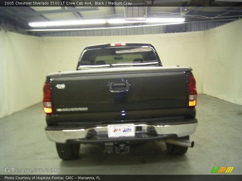 Black / Medium Gray 2005 Chevrolet Silverado 3500 LT Crew Cab 4x4