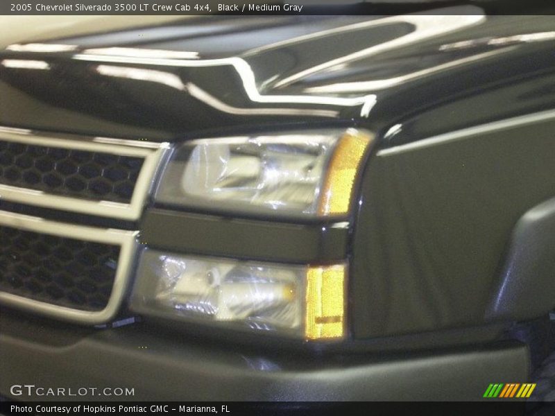 Black / Medium Gray 2005 Chevrolet Silverado 3500 LT Crew Cab 4x4