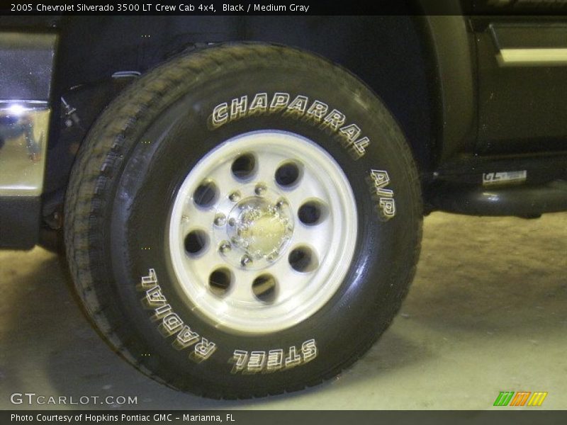Black / Medium Gray 2005 Chevrolet Silverado 3500 LT Crew Cab 4x4
