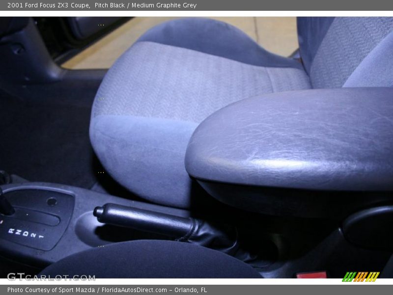 Pitch Black / Medium Graphite Grey 2001 Ford Focus ZX3 Coupe