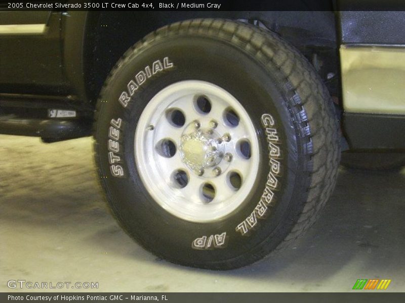 Black / Medium Gray 2005 Chevrolet Silverado 3500 LT Crew Cab 4x4
