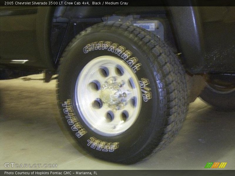 Black / Medium Gray 2005 Chevrolet Silverado 3500 LT Crew Cab 4x4