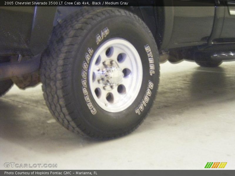 Black / Medium Gray 2005 Chevrolet Silverado 3500 LT Crew Cab 4x4