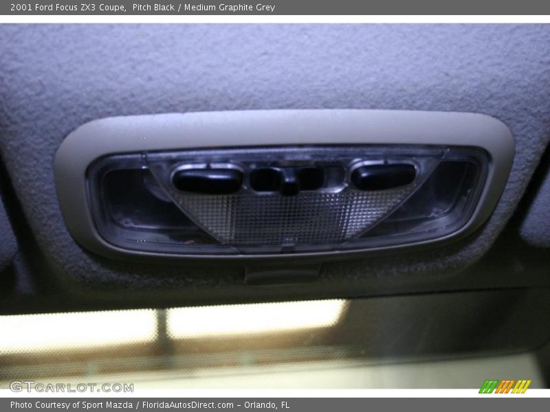 Pitch Black / Medium Graphite Grey 2001 Ford Focus ZX3 Coupe