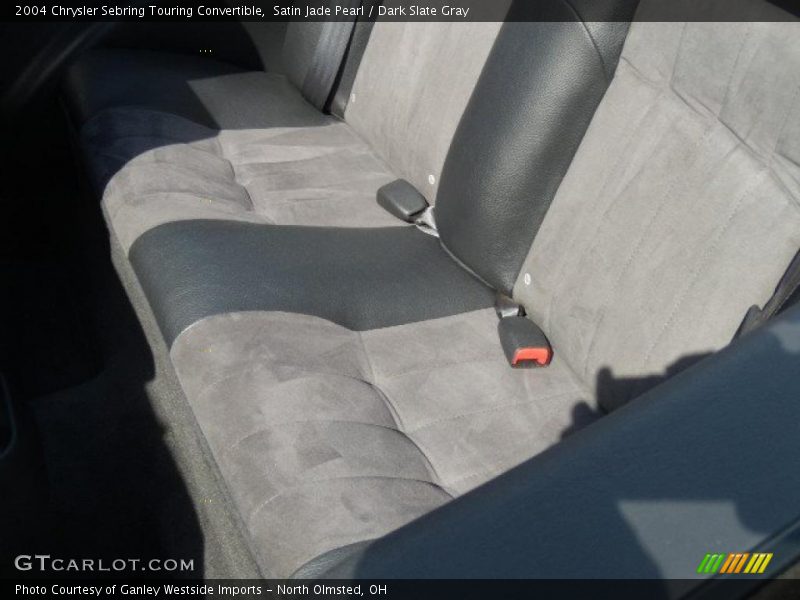 Satin Jade Pearl / Dark Slate Gray 2004 Chrysler Sebring Touring Convertible