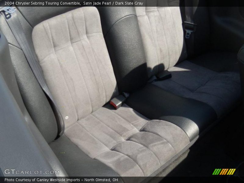 Satin Jade Pearl / Dark Slate Gray 2004 Chrysler Sebring Touring Convertible