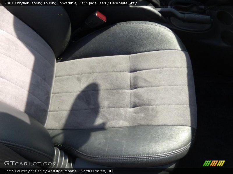 Satin Jade Pearl / Dark Slate Gray 2004 Chrysler Sebring Touring Convertible