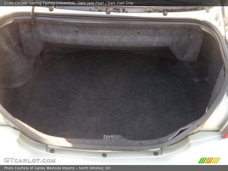 Satin Jade Pearl / Dark Slate Gray 2004 Chrysler Sebring Touring Convertible