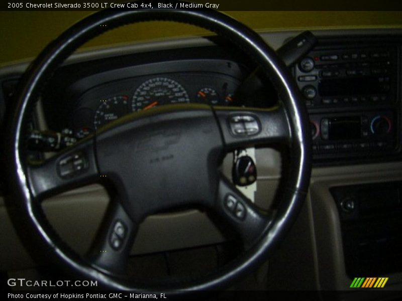 Black / Medium Gray 2005 Chevrolet Silverado 3500 LT Crew Cab 4x4