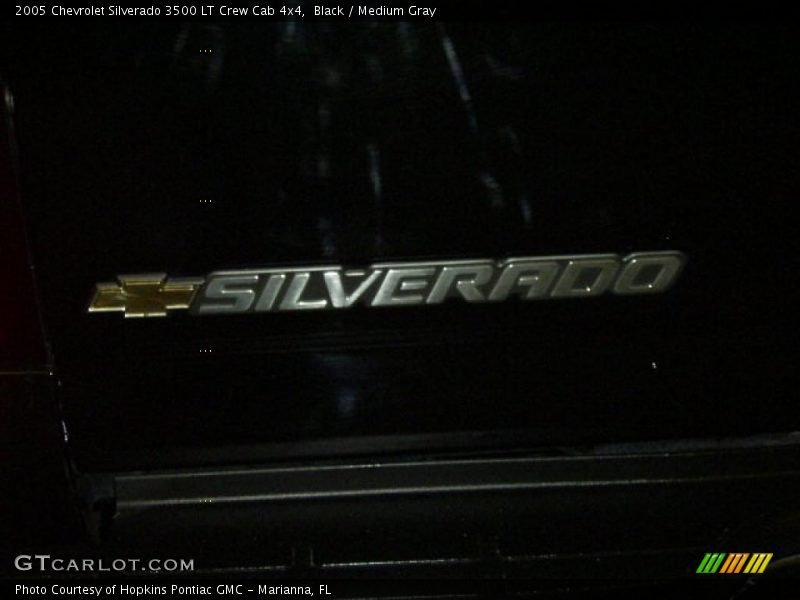 Black / Medium Gray 2005 Chevrolet Silverado 3500 LT Crew Cab 4x4