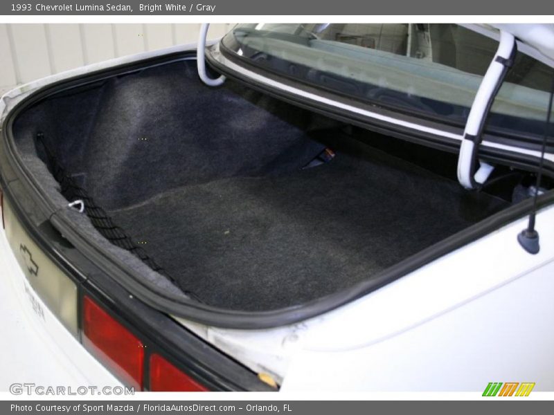 Bright White / Gray 1993 Chevrolet Lumina Sedan