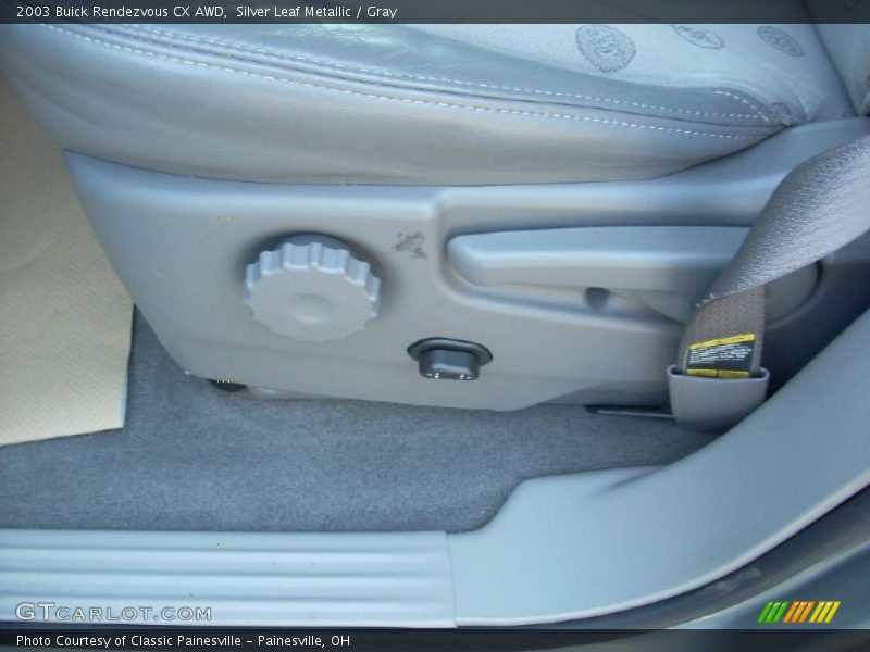 Silver Leaf Metallic / Gray 2003 Buick Rendezvous CX AWD