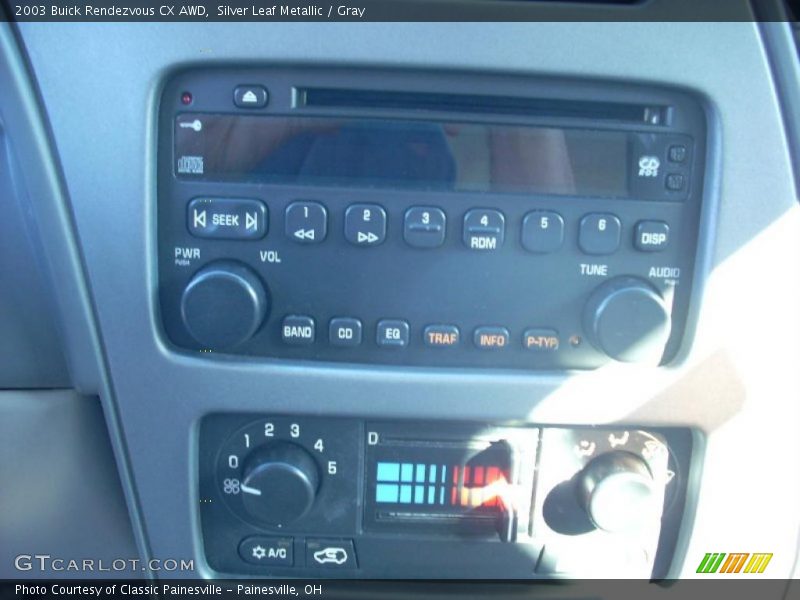 Silver Leaf Metallic / Gray 2003 Buick Rendezvous CX AWD