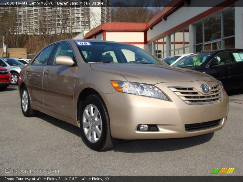 Desert Sand Mica / Bisque 2008 Toyota Camry XLE V6