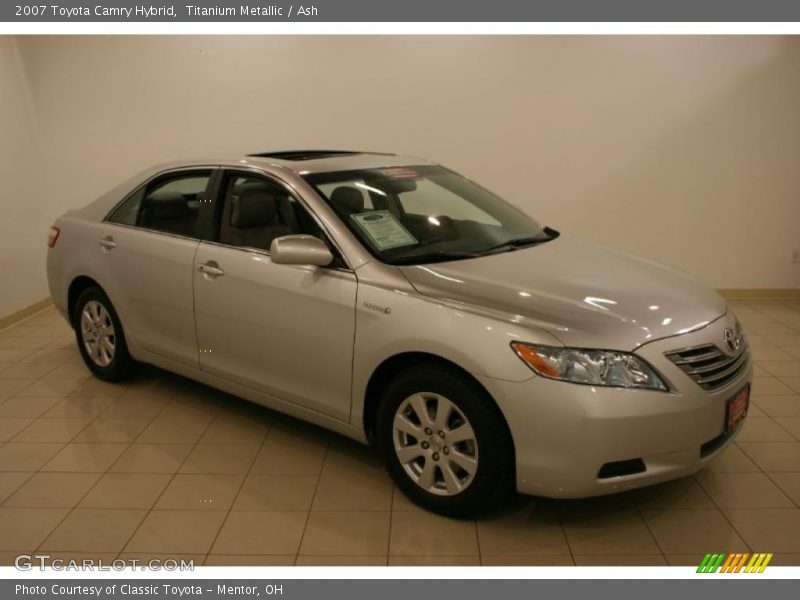 Titanium Metallic / Ash 2007 Toyota Camry Hybrid