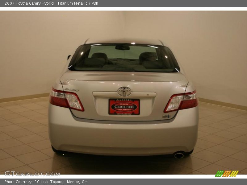 Titanium Metallic / Ash 2007 Toyota Camry Hybrid