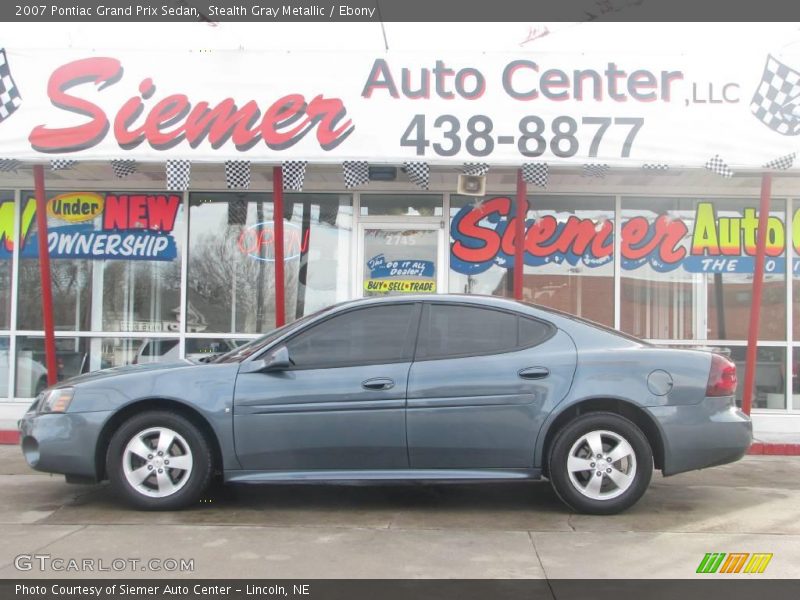 Stealth Gray Metallic / Ebony 2007 Pontiac Grand Prix Sedan