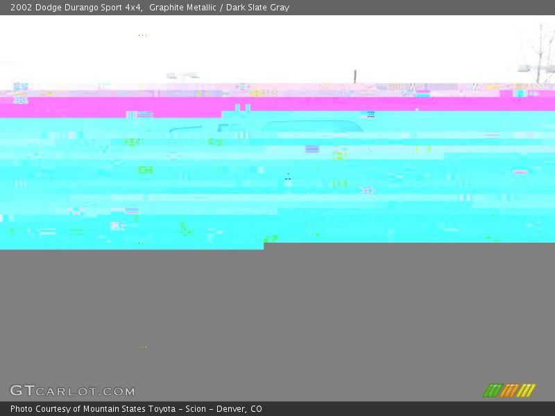 Graphite Metallic / Dark Slate Gray 2002 Dodge Durango Sport 4x4