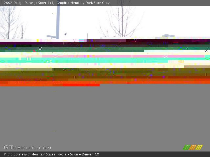 Graphite Metallic / Dark Slate Gray 2002 Dodge Durango Sport 4x4