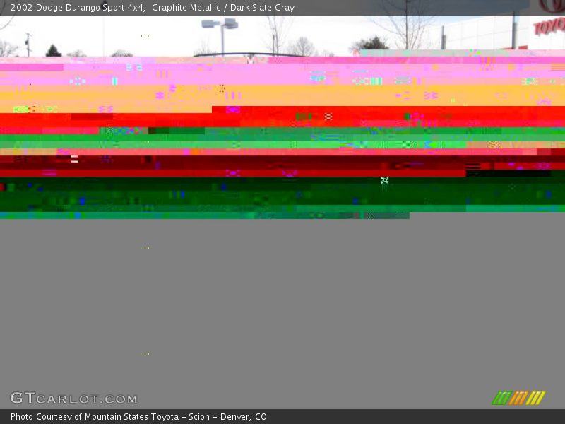 Graphite Metallic / Dark Slate Gray 2002 Dodge Durango Sport 4x4