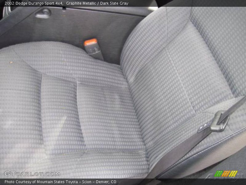Graphite Metallic / Dark Slate Gray 2002 Dodge Durango Sport 4x4