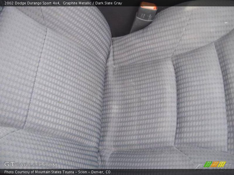Graphite Metallic / Dark Slate Gray 2002 Dodge Durango Sport 4x4
