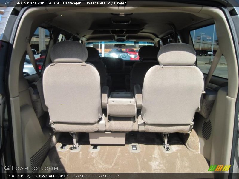 Pewter Metallic / Pewter 2001 GMC Savana Van 1500 SLE Passenger