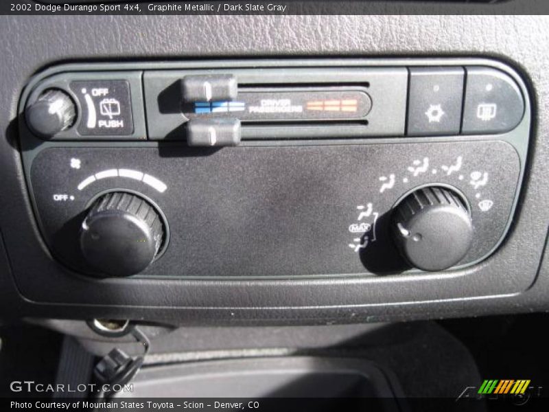 Graphite Metallic / Dark Slate Gray 2002 Dodge Durango Sport 4x4