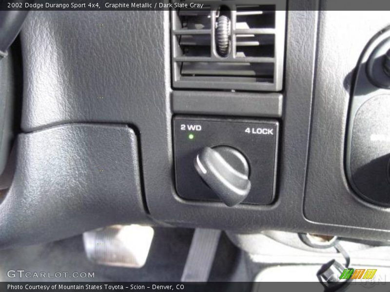 Graphite Metallic / Dark Slate Gray 2002 Dodge Durango Sport 4x4