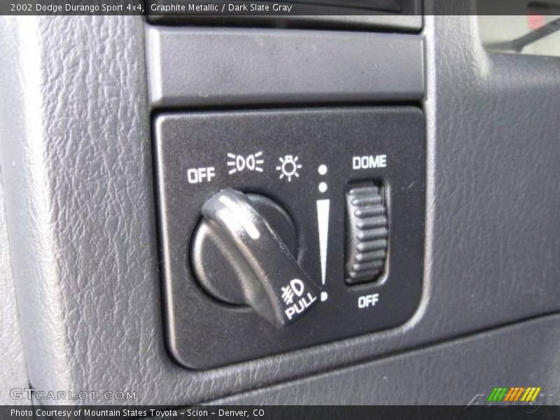 Graphite Metallic / Dark Slate Gray 2002 Dodge Durango Sport 4x4