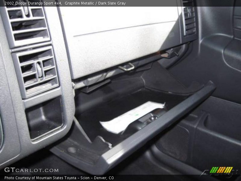 Graphite Metallic / Dark Slate Gray 2002 Dodge Durango Sport 4x4