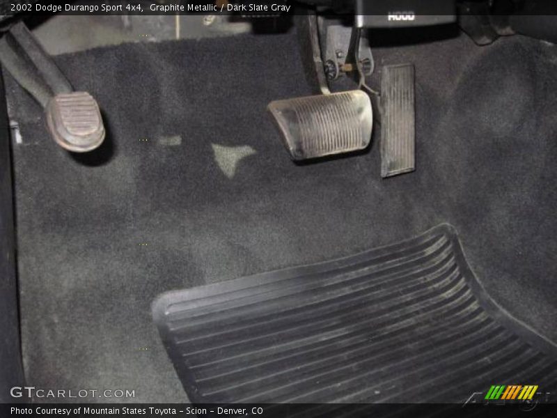 Graphite Metallic / Dark Slate Gray 2002 Dodge Durango Sport 4x4
