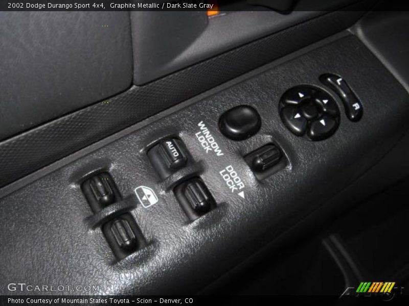 Graphite Metallic / Dark Slate Gray 2002 Dodge Durango Sport 4x4