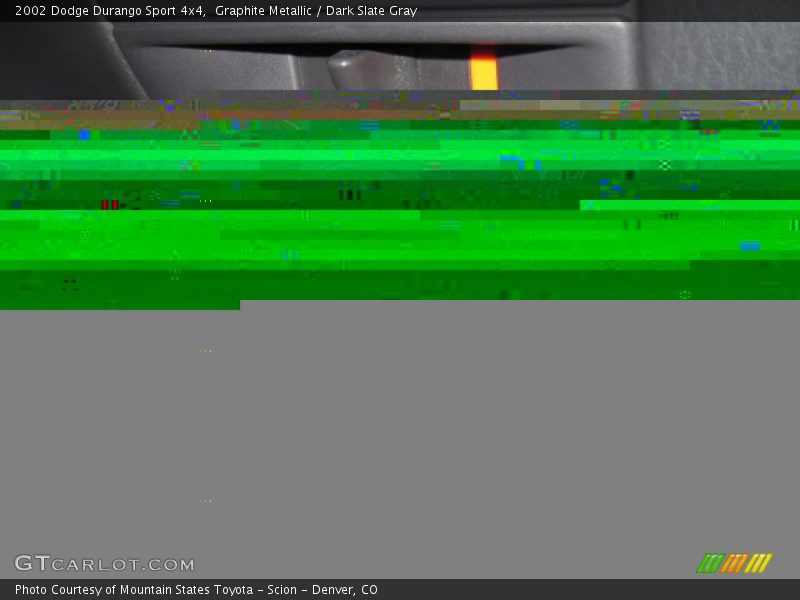 Graphite Metallic / Dark Slate Gray 2002 Dodge Durango Sport 4x4