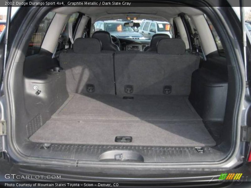 Graphite Metallic / Dark Slate Gray 2002 Dodge Durango Sport 4x4